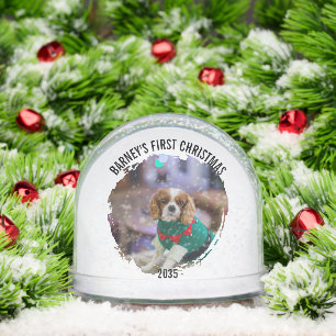 Photo hiver Wreath Dog's Noël