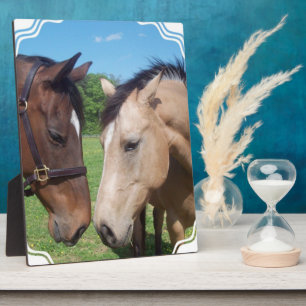 Photo Horse Romance Plaque