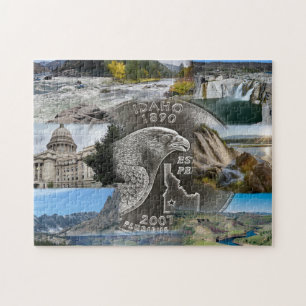 Photo Idaho State Collage 9 Pictures Jigsaw Puzzle