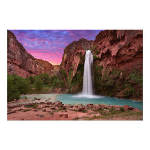 Photo Impression d'affiches des chutes Havasu à Havasup