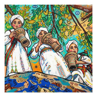 Photo Impression d'art folklorique Amazigh Ahwash maroca