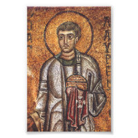 Impression d'art mosaïque orthodoxe Saint Laurent