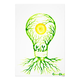 Photo Impression de l'affiche de l'énergie verte