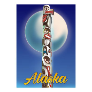 Photo Impression de voyage Pôle Totemique d'Alaska