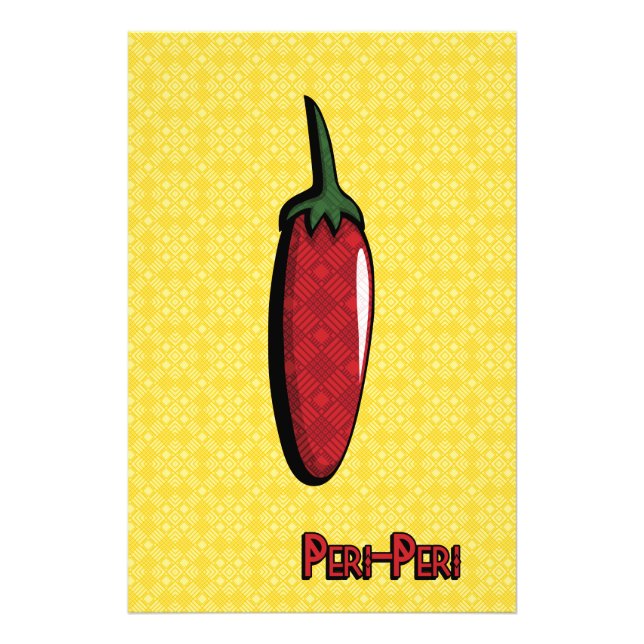 Photo Impression Peri-Peri Chili Pepper Art (Devant)