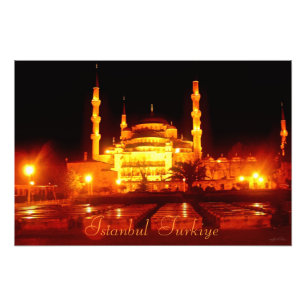 Photo Impression photographique de la mosquée Turkiye d'