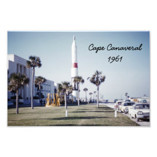 Photo Impression photographique vintage Cape Canaveral