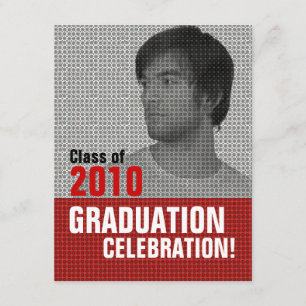 Photo Insertion Graduation Party 3 Invitation