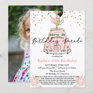 PHOTO - Invitation d'anniversaire de passage en vo