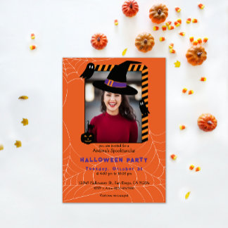 Photo Invitation du parti Halloween