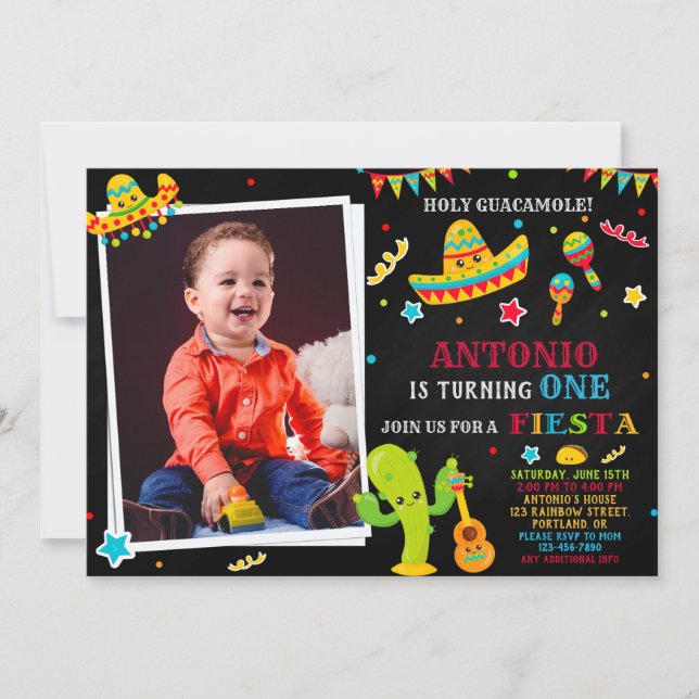 Photo Invitation Fiesta Invitation Fiesta (Devant)