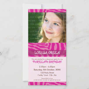 PHOTO INVITATIONS D'ANNIVERSAIRE :: poster de anim