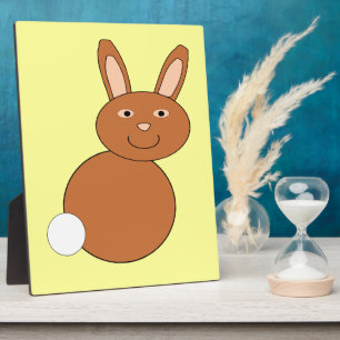 Photo Joyeuse Plaque Bunny de Pâques