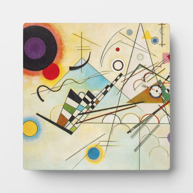 Photo Kandinsky Composition VIII Plaque (Devant)