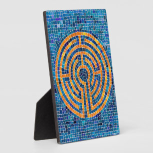 Photo LABYRINTHE IV Plaque 5x7 avec chevalet