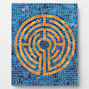 Photo LABYRINTHE IV Plaque 8x10 avec chevalet