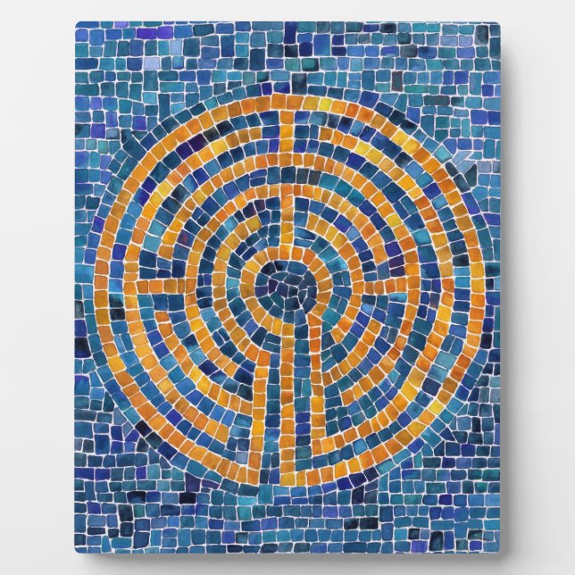 Photo LABYRINTHE IV Plaque 8x10 avec chevalet (Devant)