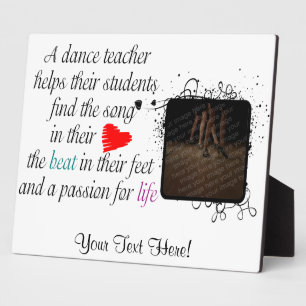 Photo Love to Teach Dance Plaque