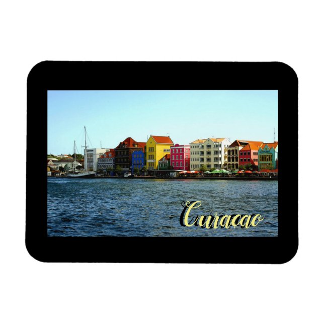Photo Magnet Curacao Picture (Horizontal)
