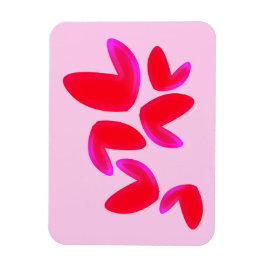 Photo magnet with Hearts