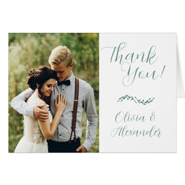 Photo mariage, Amour En Fleur (Devant horizontal)