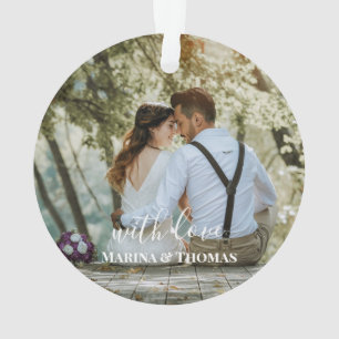 Photo Mariage Personnalisée Avec Calligraphie Mod