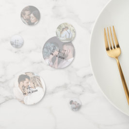 Photo Mariage personnalisée Confetti