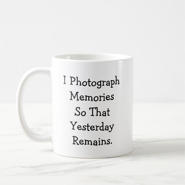 Photo Mémoires Mug (Gauche)