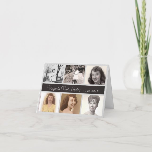 Photo Memorial Merci Cartes (Devant)