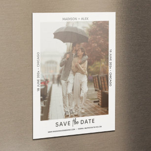 Photo miniature raffinée Enregistrer la carte magn