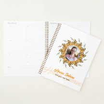 Photo moderne de mandala floral orange blush 3D en