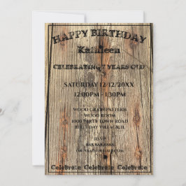 PHOTO MOTIF DU GRAIN DE BOIS YUKON INVITATION D'AN