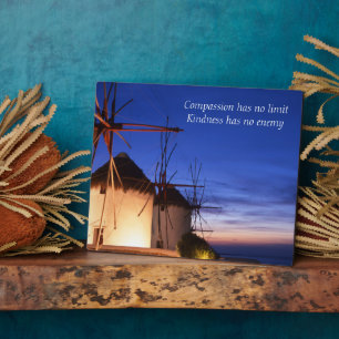 Photo Mots de sagesse Plaque de Tabletop avec Easel