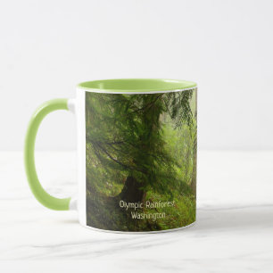 Photo Mug de la forêt tropicale olympique de Washi