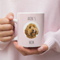 Photo Mug de maman chien personnalisée | Cadeau ro