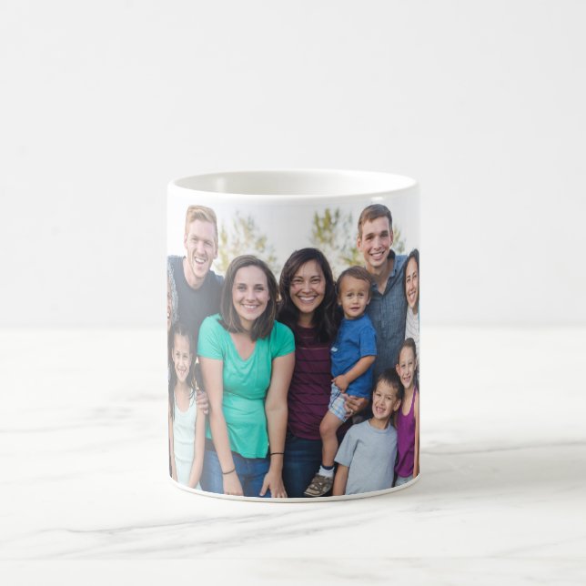 Photo Mug, Mugs de café personnalisé Photo personn (Centre)