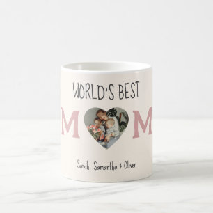 Photo Mug personnalisée - Meilleure maman au monde