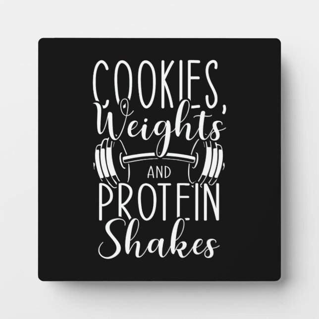 Photo Muscle Shakes & Funny Gym Plaque (Devant)