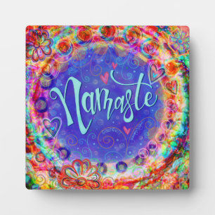 Photo Namaste Pretty Inspirivity Plaque tendance