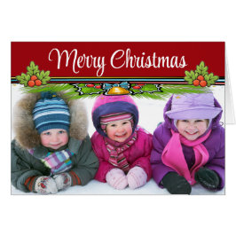 Photo Noël / Carte de vacances
