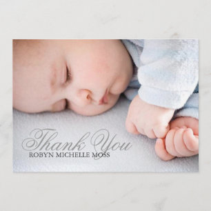 Photo nommée du carte de remerciements de photo
