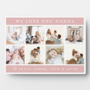 Photo Nous Vous Aimons Nonna Plaque