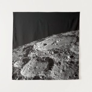 PHOTO OF MOON SURFACE WANDTEPPICH