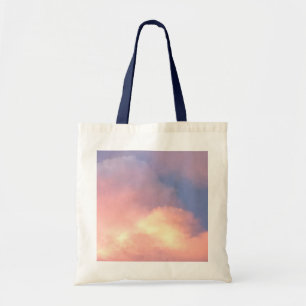 Photo of Pink Sky After Summer Rain Storm Tragetasche