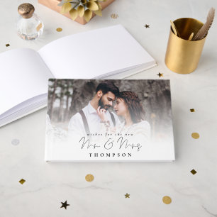 Photo Overlay Script Souhaite M. Mrs Livre d'or