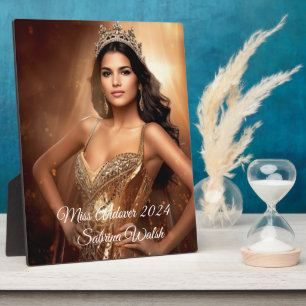 Photo Pageant Queen Plaque