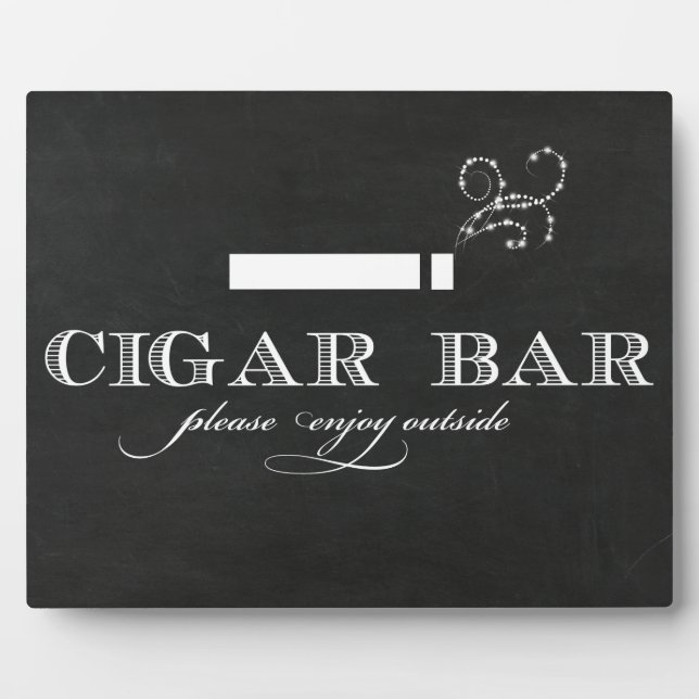 Photo Panneau de la barre de Cigar Plaque (Devant)