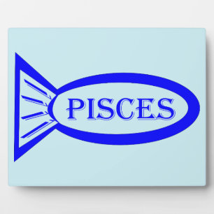 Photo Panneau étoile Poissons Plaque