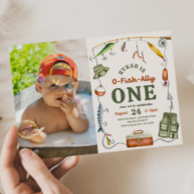 Photo Pêche Invitation Anniversaire