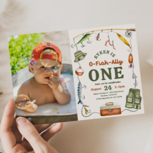 Photo Pêche Invitation Anniversaire